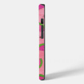 ピンクのスイカとレディーバグ Case-Mate iPhoneケース (裏面 / 左)