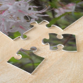 ピンクのスイカズラのパズル ジグソーパズル (側面)