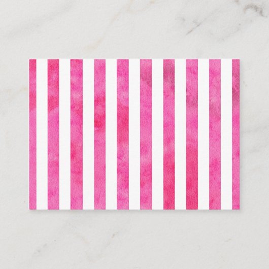 ピンクのスイカ赤ちゃんシャワーブックリクエスト エンクロージャーカード (裏面)