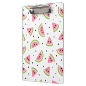 ピンクのスイカ、スイカの種子、夏のパターン クリップボード (左)