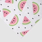 ピンクのスイカ、スイカの種子、夏のパターン 薄葉紙 (詳細)