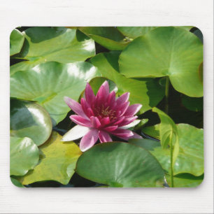 ピンクのスイレンのmousepad マウスパッド