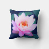 ピンクのスイレン クッション (裏面)