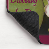 ピンクのスイレン マウスパッド (コーナー)