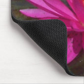 ピンクのスイレン マウスパッド (コーナー)