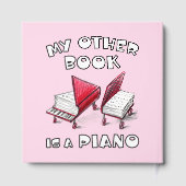ピンクのスケッチ私の他の本はピアノのゲストブック ゲストブック (裏面)