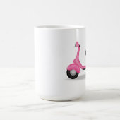 ピンクのスズメバチのコーヒー・マグ コーヒーマグカップ (中央)