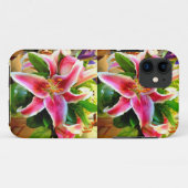 ピンクのスズメユリの電話ケース Case-Mate iPhoneケース (裏面(横))