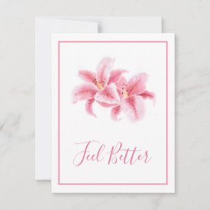 ピンクのスズメユリ