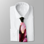 ピンクのスズメユリ ネクタイ (タイ)