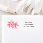 ピンクのスズメユリ ラベル (インサイチュ)