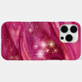 ピンクのスターライト・ネビュラ Case-Mate iPhoneケース (裏面 (横))
