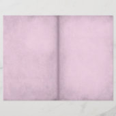 ピンクのストライプのヴィンテージ履歴 (裏面)