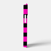 ピンクのストライプパターン Case-Mate iPhoneケース (裏面 / 右)