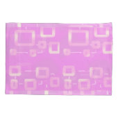 ピンクのストライプ枕カバー 枕カバー (裏面)