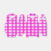 ピンクのストライプ フェイバーボックス (折り畳みなし)