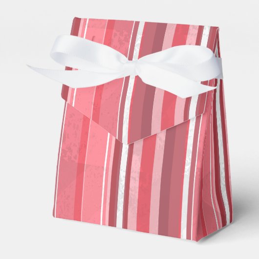 ピンクのストリップ フェイバーボックス (正面サイド)