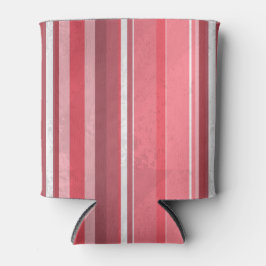 ピンクのストリップ 缶クーラー