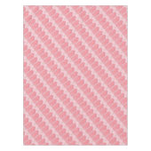 ピンクのストロベリーショートケーキアイスクリームポッシクルロリー テーブルクロス (正面)