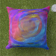 ピンクのスパイラルレインボー、レリーフ、 浮き彫りと汚れたストライプ