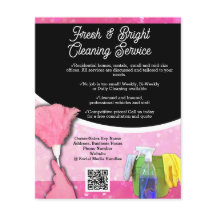 ピンクのスパークルクリーニングサービス事業