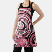 ピンクのスピン エプロン (インサイチュ)