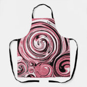 ピンクのスピン エプロン (正面)