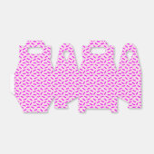 ピンクのスプリンクル柄カスタム フェイバーボックス (折り畳みなし)