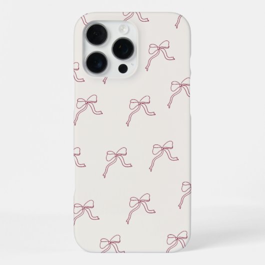 ピンクのスマホケース 🎀 iPhoneケース (裏面)