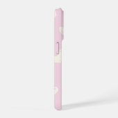 ピンクのスマホケース iPhoneケース (右側面)
