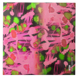 ピンクのセラミックタイル タイル