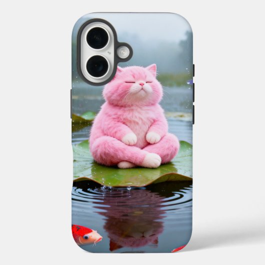 ピンクのセレニティ001 Case-Mate iPhoneケース (裏面)