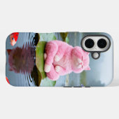 ピンクのセレニティ001 Case-Mate iPhoneケース (裏面 (横))