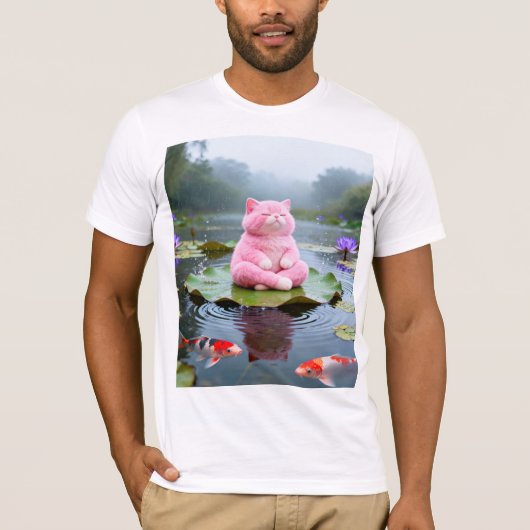 ピンクのセレニティ001 Tシャツ (正面)
