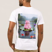 ピンクのセレニティ001 Tシャツ (裏面)