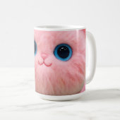 ピンクのセレニティ 002 コーヒーマグカップ (正面右)