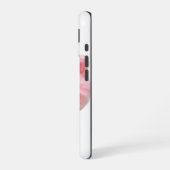 ピンクのセレニティ 002 iPhone 16ケース (左側面)