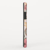 ピンクのセージ緑の葉フローラ水彩パターン Case-Mate iPhoneケース (裏面/右)