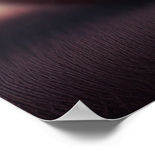 ピンクのセーターを着た可愛い小さな子猫 ポスター (角)