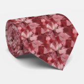 ピンクのゼラニウム:ほぼ無地のライトピンク ネクタイ (ロール)