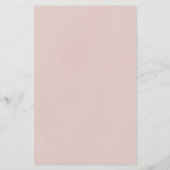 ピンクのソープラップ紙シート (裏面)