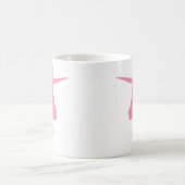 ピンクのゾンビユニコーン コーヒーマグカップ (中央)