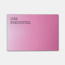 ピンクのタイポグラフィ"彼女は主張しました。"