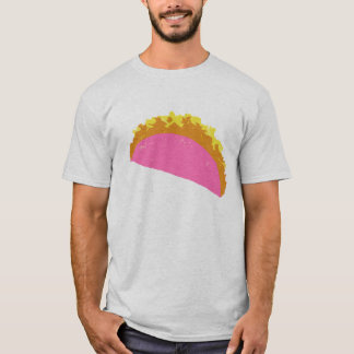 ピンクのタコス Tシャツ
