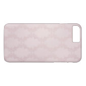 ピンクのダマスク柄 Case-Mate iPhoneケース (裏面(横))