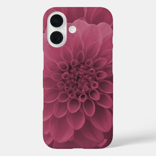 ピンクのダリア Case-Mate iPhoneケース (裏面)