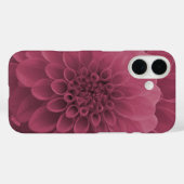 ピンクのダリア Case-Mate iPhoneケース (裏面 (横))