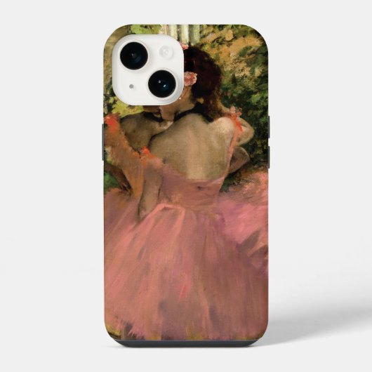 ピンクのダンサー iPhoneケース (裏面)
