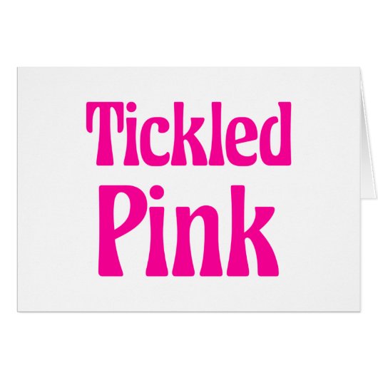 ピンクのチケットカード (正面横)