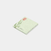 ピンクのチューリップは一流3x3を加えます ポストイット (アングル)